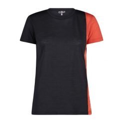 Koszulka damska CMP. Szare bluzki damskie CMP, bez wzorów, bez kołnierzyka, bez ramiączek. Za 276.00 zł.