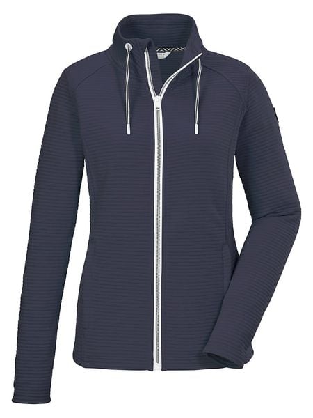 Killtec Kurtka polarowa "KOS 24" w kolorze granatowym rozmiar: 36. Niebieskie kurtki damskie Killtec, bez wzorów, z polaru, bez kaptura. Za 159.95 zł.
