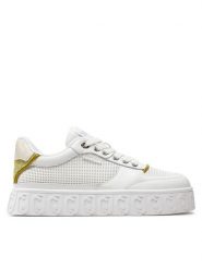 Liu Jo Sneakersy Lovely 04 BA4125 PX246 Biały. Białe obuwie sportowe damskie Liu Jo, ze skóry, bez zapięcia. Za 889.99 zł.