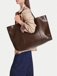 G-Star Raw Torebka C-LDA8820 Brązowy. Brązowe shopper bag G-Star, ze skóry, bez dodatków. Za 299.99 zł.