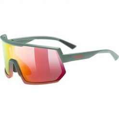 Uvex sportstyle 235 Okulary do wielu sportów Unisex Półobwódkowe Zielony, Czerwony. Czerwone okulary przeciwsłoneczne damskie UVEX. Za 384.99 zł.