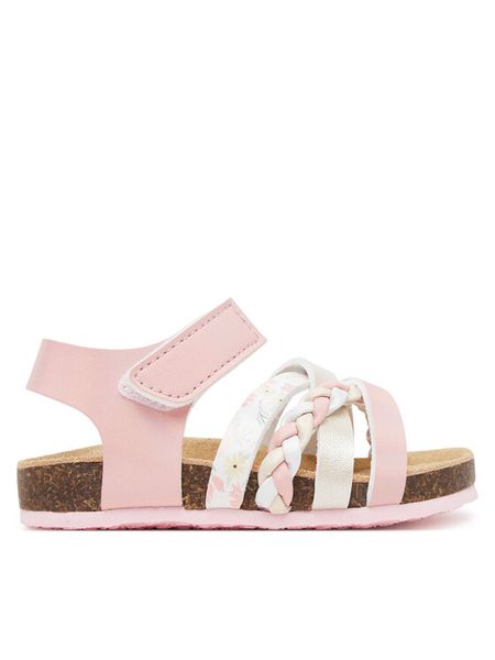 Primigi Sandały 7935000 S Różowy. Czerwone sandały dziewczęce Primigi, ze skóry, bez obcasa, bez zapięcia. Za 179.99 zł.