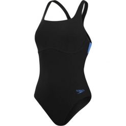 Damski kostium kąpielowy 1-częściowy Speedo Flex Band. Czarne stroje jednoczęściowe Speedo, bez wzorów. Za 267.00 zł.
