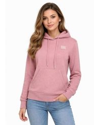 Geographical Norway Bluza "Guni" w kolorze jasnoróżowym rozmiar: XL. Różowe bluzy damskie Geographical Norway, xl, bez wzorów, z bawełny, z kapturem. Za 131.43 zł.