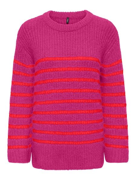 ONLY Sweter w kolorze różowym rozmiar: S. Różowe swetry klasyczne damskie Only, s, bez kołnierzyka. Za 89.95 zł.