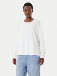 G-Star Raw Bluzka D27742-D976 Biały Oversize. Białe bluzki damskie G-Star Raw, l, bez wzorów, z bawełny, retro, bez kołnierzyka, bez ramiączek. Za 179.99 zł.