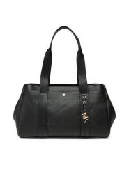 MICHAEL Michael Kors Torebka Romee 30T5G1ZT7L Czarny. Czarne kuferki damskie MICHAEL Michael Kors, bez wzorów, ze skóry, bez dodatków. Za 1,079.00 zł.