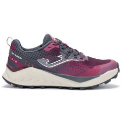 Buty do biegania trailowe damskie Joma Tundra Lady. Czerwone obuwie sportowe damskie Joma, bez zapięcia, do biegania. Za 232.99 zł.