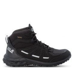 Trekkingi Jack Wolfskin. Szare obuwie trekkingowe damskie Jack Wolfskin, bez zapięcia. Za 499.99 zł.