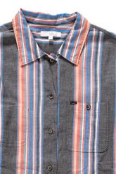 KOSZULA DAMSKA LEE SS SHIRT NECTARINE L45DCHLC 112110228. Koszule damskie Lee, l, bez wzorów, z materiału, bez kołnierzyka, bez ramiączek. W wyprzedaży za 59.99 zł.