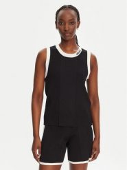 Liu Jo Sport Top TA5092 MS022 Czarny Regular Fit. Czarne swetry klasyczne damskie Liu Jo Sport, xs, z syntetyku, bez kołnierzyka. Za 269.99 zł.