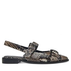 Baleriny Badura. Czarne balerinki damskie Badura, bez wzorów. Za 349.99 zł.