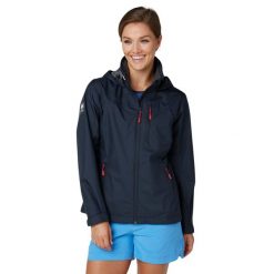 Kurtka uniwersalna damska Helly Hansen W Crew Hooded Jacket. Niebieskie kurtki damskie Helly Hansen, uniwersalny, bez wzorów, z syntetyku, bez kaptura. Za 842.00 zł.