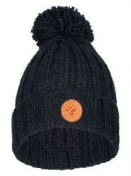 Geographical Norway Czapka w kolorze granatowym rozmiar: onesize. Niebieskie czapki damskie Geographical Norway, z aplikacjami, ze skóry. Za 75.16 zł.