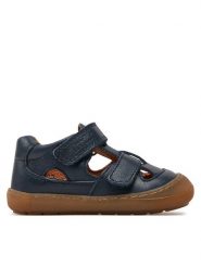 Froddo Sandały Ollie Sandal G2150186 M Niebieski. Niebieskie sandały chłopięce Froddo, ze skóry, bez zapięcia. Za 229.99 zł.
