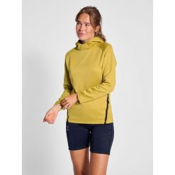 Damska bluza z kapturem Hummel Cima XK. Brązowe bluzy damskie Hummel, l, bez wzorów, z dresówki, z kapturem. Za 221.35 zł.