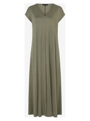 More & More Sukienka w kolorze oliwkowym rozmiar: 36. Zielone sukienki damskie More & More, bez wzorów, bez ramiączek. Za 186.19 zł.
