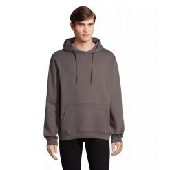 Bluza z kapturem Sol's Snake. Szare bluzy damskie SOL'S, s, bez wzorów, z bawełny, z kapturem. Za 98.70 zł.