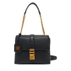 Torebka Steve Madden. Czarne torebki klasyczne damskie Steve Madden, bez dodatków. Za 309.99 zł.