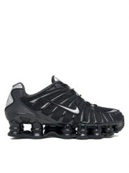 Nike Sneakersy Shox TL IB7704 001 Czarny. Czarne obuwie sportowe damskie Nike, z materiału, bez zapięcia. Za 769.99 zł.