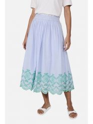 LIEBLINGSSTÜCK Spódnica "Ranya" w kolorze zielono-błękitnym rozmiar: 36. Niebieskie spódnice damskie LIEBLINGSSTÜCK, bez wzorów, z bawełny, midi. Za 342.95 zł.