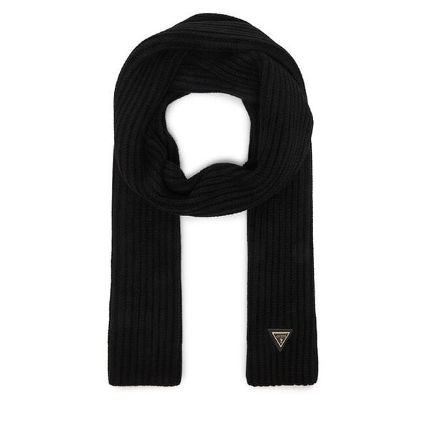 Szalik Guess. Czarne szaliki damskie Guess, z aplikacjami. Za 234.99 zł.