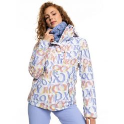 Kurtka narciarska damska Roxy Jetty Insulated. Białe kurtki damskie Roxy, na zimę, l, bez wzorów, z poliesteru, bez kaptura. Za 501.00 zł.