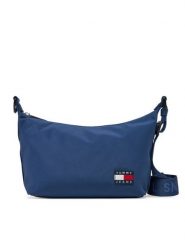 Tommy Jeans Torebka Tjw Ess Daily Shoulder Bag AW0AW17287 Granatowy. Niebieskie torebki klasyczne damskie Tommy Jeans, z jeansu, bez dodatków. Za 179.99 zł.