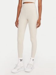 Reebok Legginsy Reebok X Ewa Chodakowska RK25313CCW Beżowy Slim Fit. Brązowe legginsy sportowe damskie Reebok, xs, bez wzorów, z syntetyku, na fitness i siłownię. Za 199.99 zł.