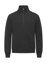 Clique Miami Half Zip bluza unisex z bawełny i poliestru z recyklingu – Black. Czarne bluzy damskie CLIQUE, m, bez wzorów, z bawełny, bez kaptura. Za 183.24 zł.