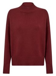 Soyaconcept Sweter "Kanita" w kolorze bordowym rozmiar: M. Czerwone swetry klasyczne damskie Soyaconcept, m, bez kołnierzyka. Za 214.95 zł.