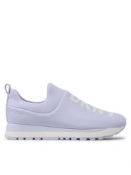 DKNY Sneakersy K1385461 Fioletowy. Fioletowe obuwie sportowe damskie DKNY, z materiału, bez zapięcia. Za 579.99 zł.