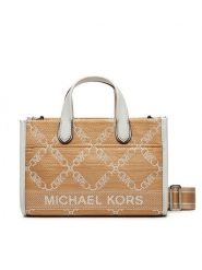 MICHAEL Michael Kors Torebka 30S4S3GM5U Beżowy. Brązowe torebki klasyczne damskie MICHAEL Michael Kors, ze skóry, bez dodatków. Za 829.99 zł.