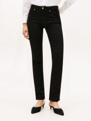 Tommy Hilfiger Dżinsy - Kobiety Bawełna czarny, 26-30. Czarne jeansy damskie Tommy Hilfiger. Za 279.95 zł.