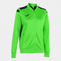 Bluza do piłki nożnej damska Joma Championship IV. Czarne bluzy damskie Joma, xl, bez wzorów, bez kaptura. W wyprzedaży za 117.50 zł.