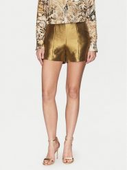 Marciano Guess Szorty materiałowe 5GGD24 7312A Złoty Regular Fit. Żółte szorty damskie Marciano Guess, z aplikacjami, z materiału. Za 359.99 zł.