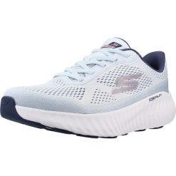 Buty SKECHERS GO RUN NOW SPECTA Niebieski. Niebieskie obuwie trekkingowe damskie Skechers, z tkaniny, bez zapięcia. Za 344.99 zł.