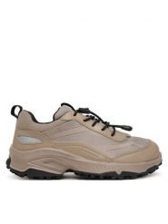 ECCO Sneakersy Receptor Xp K 72477251492 Beżowy. Brązowe buty sportowe chłopięce ECCO, z materiału, bez zapięcia. Za 359.99 zł.