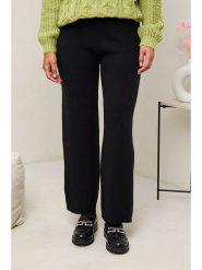 Soft Cashmere Spodnie w kolorze czarnym rozmiar: 34/36. Czarne spodnie materiałowe damskie Soft Cashmere, bez wzorów, z materiału. Za 100.99 zł.