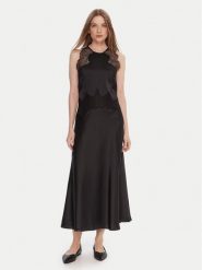 BOSS Sukienka koktajlowa C_Dlace 50548394 Czarny Slim Fit. Czarne sukienki damskie Boss, bez wzorów, z syntetyku, wizytowe, bez ramiączek. Za 899.99 zł.