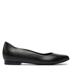 Baleriny Tamaris. Czarne balerinki damskie Tamaris, bez wzorów. Za 239.99 zł.