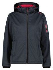 Cmp Kurtka softshellowa w kolorze czarnym rozmiar: 50. Czarne kurtki sportowe damskie CMP, m, bez wzorów, z tkaniny, bez kaptura. Za 184.02 zł.