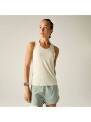Dare 2b Top sportowy "Modernize II" w kolorze kremowym rozmiar: 44. Brązowe koszulki sportowe damskie Dare 2b, s, bez wzorów, z materiału, bez ramiączek, outdoorowe. Za 52.42 zł.