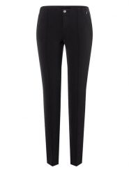 MAC Spodnie "Anna" w kolorze czarnym rozmiar: 46/L28. Czarne spodnie materiałowe damskie MAC, bez wzorów, z materiału. Za 232.23 zł.