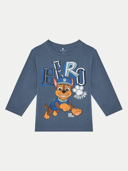 NAME IT Bluzka 13238576 Niebieski Regular Fit. Niebieskie t-shirty i koszulki chłopięce Name it, bez wzorów, z bawełny, bez kołnierzyka, bez ramiączek. Za 49.99 zł.