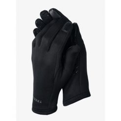 Rękawiczki polarowe Trekmates Ogwen Stretch Grip Glove. Czarne rękawiczki damskie TREKMATES, bez wzorów, z polaru. Za 93.99 zł.