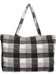 Beagles Shopper bag w kolorze szaro-czarnym - 60 x 36 x 10 cm rozmiar: onesize. Czarne shopper bag Beagles, bez wzorów, z materiału, na ramię, bez dodatków. Za 96.45 zł.