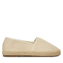 Espadryle DeeZee. Brązowe espadryle damskie DeeZee, bez wzorów, bez obcasa. Za 119.99 zł.