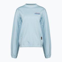 Bluza damska Napapijri B-Keith C. Niebieskie bluzy damskie Napapijri, m, bez wzorów, bez kaptura. Za 389.99 zł.