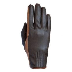 Rękawice Roeckl Kido. Brązowe rękawiczki damskie Roeckl, bez wzorów, z materiału. Za 231.00 zł.